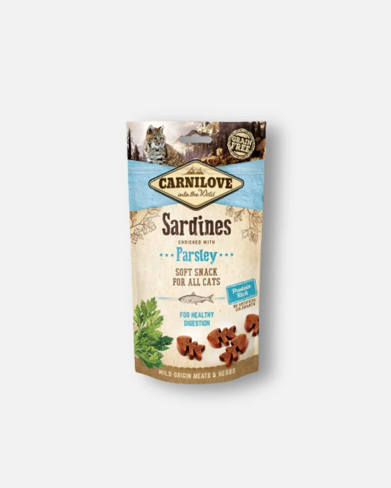 Recompense CARNILOVE Cat Soft Snack - Sardine