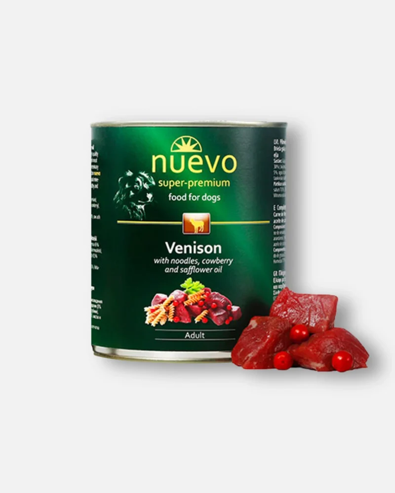 Conservă NUEVO Dog Adult - Căprioară